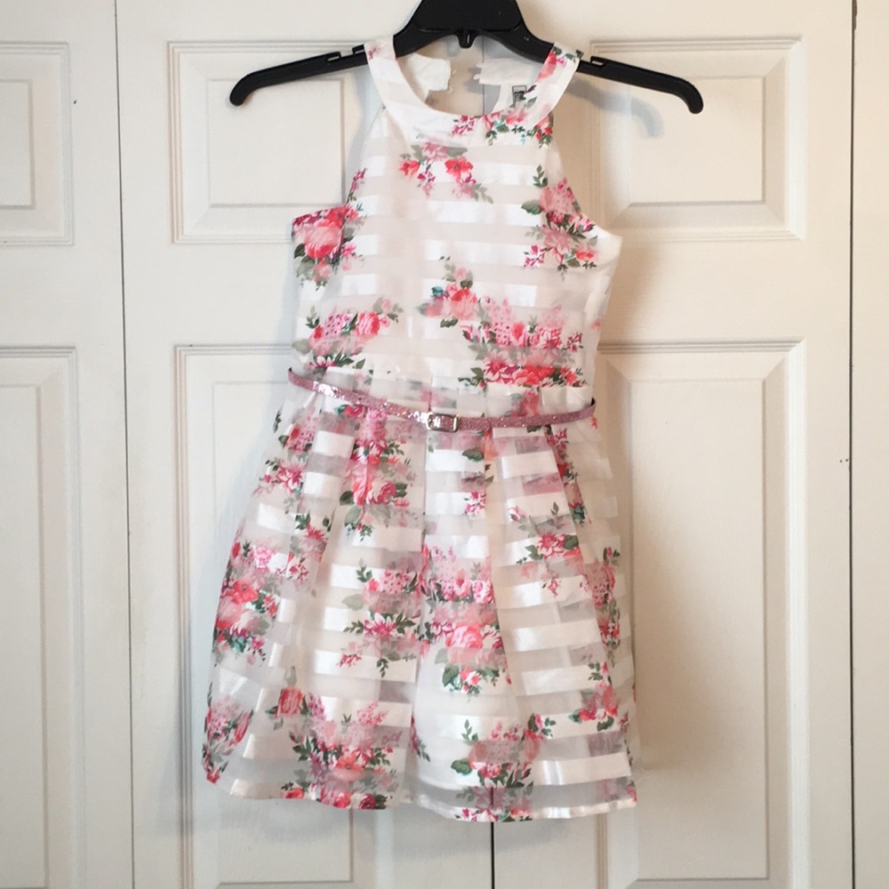 Beautees Floral Dress Size 10